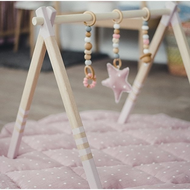 Pink Baby Gym Stand